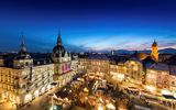 Graz, Christkindlmarkt auf dem Hauptplatz