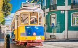 Tram 28 in Lissabon