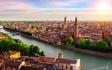 Verona im Abendlicht