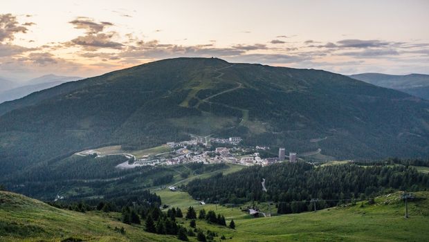Blick auf den Katschberg
