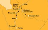 Ihre Reiseroute