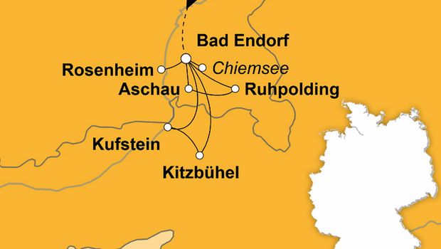 Ihre Reiseroute