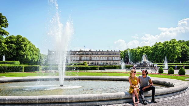 Park von Schloss Herrenchiemsee