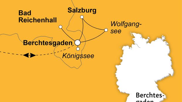 Ihre Reiseroute