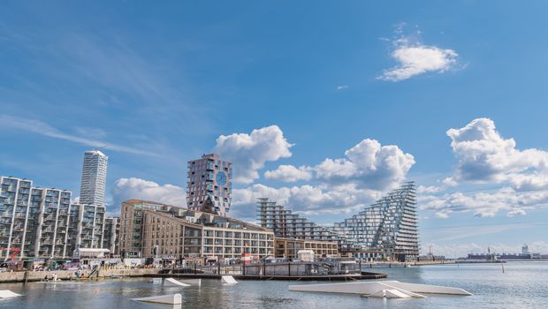 Aarhus, modernes Hafenviertel