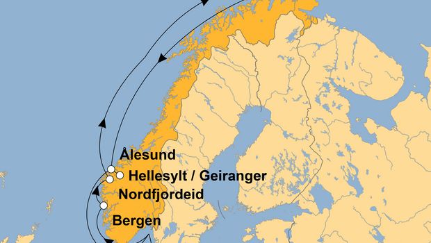 Ihre Reisekarte