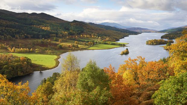 Tummel See, Pitlochry Nationalpark © VisitBritain, Joe Cornish