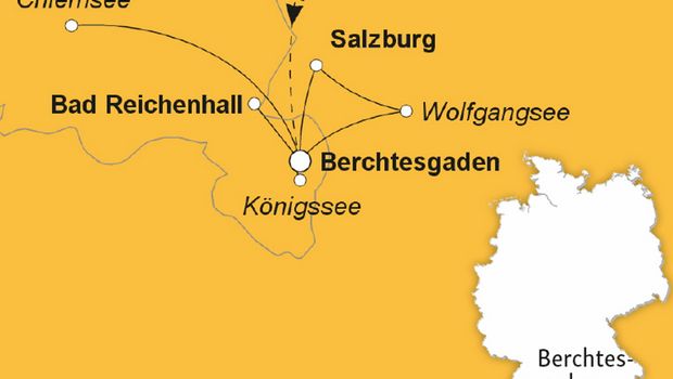 Ihre Reiseroute