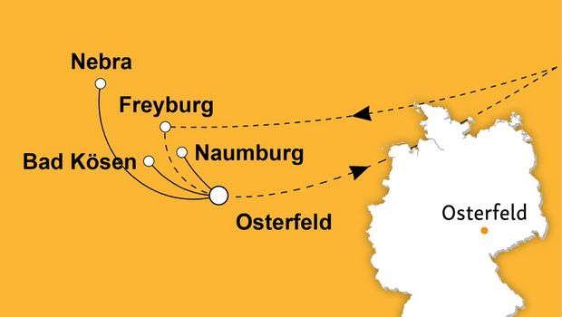Ihre Reiseroute