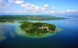 Bodensee mit Blick auf Insel Mainau