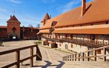 Burg Trakai Innenhof