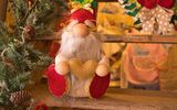 Weihnachtsdekoration mit Herz