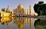 Taj Mahal im Sonnenlicht