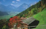 Blick auf Rofangebirge