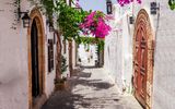 Gasse in Lindos