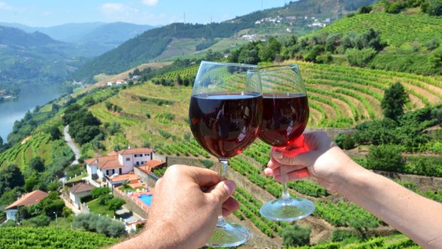 Weinprobe im Douro Tal