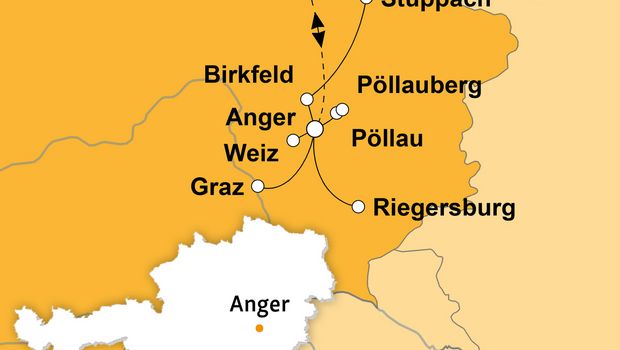 Ihre Reiseroute