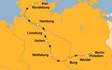 Ihre Reiseroute