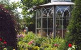 Rosengarten im österreichischen Schiltern 