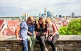 Touristen in Tallinn