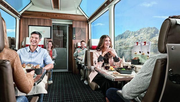 Im Glacier Express