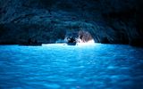 Blaue Grotte an der Küste von Capri