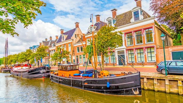 Kanal in Harlingen