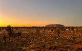 Sonnenaufgang am Ayers Rock