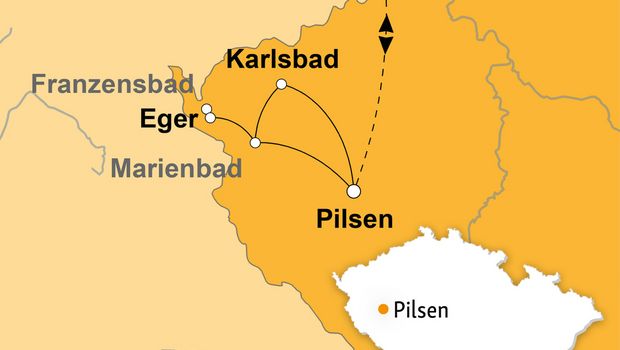Ihre Reiseroute