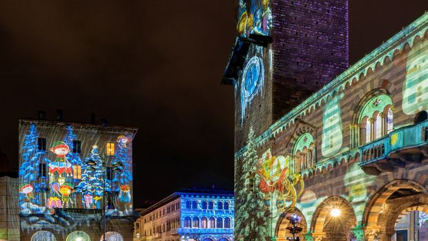 Como Lichtfestival Turm