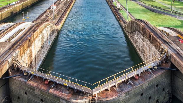 Panama Kanal Schleuse