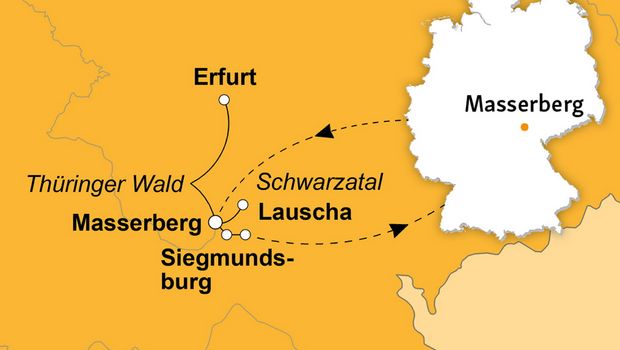 Ihre Reiseroute