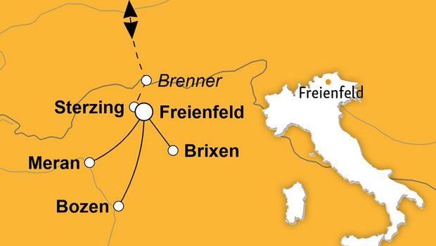 Ihre Reiseroute