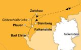 Ihre Reiseroute